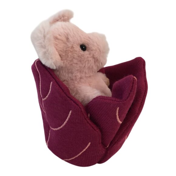 Jellycat Poppin Pig Plush 5" Stuffed Animal Toy in Flower Rare Retired - Picture 4 of 7